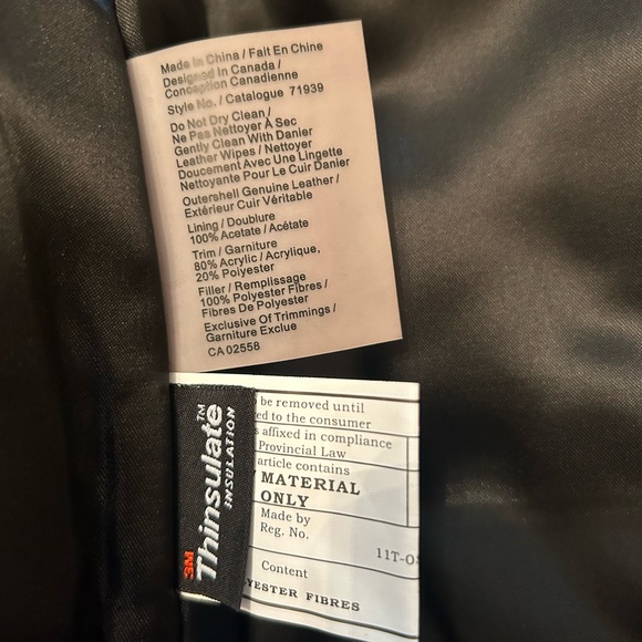 Danier Women's Quilted Genuine Leather Jacket - XS - Picture 5 of 6